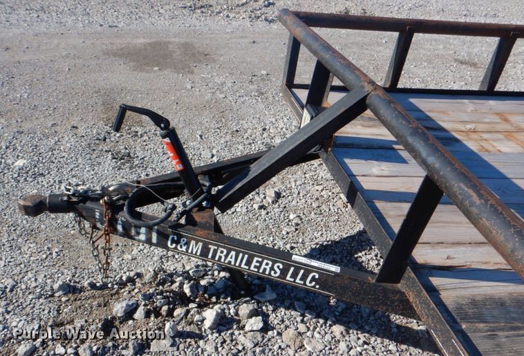 image for item HX9185 2011 C&M utility trailer