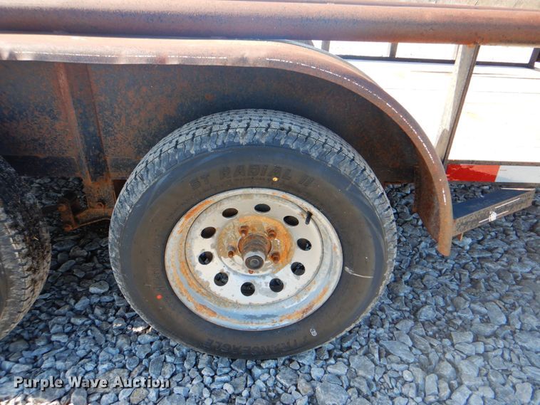 image for item HX9185 2011 C&M utility trailer