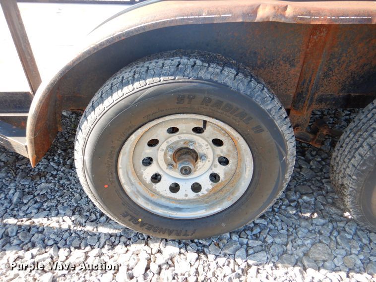 image for item HX9185 2011 C&M utility trailer