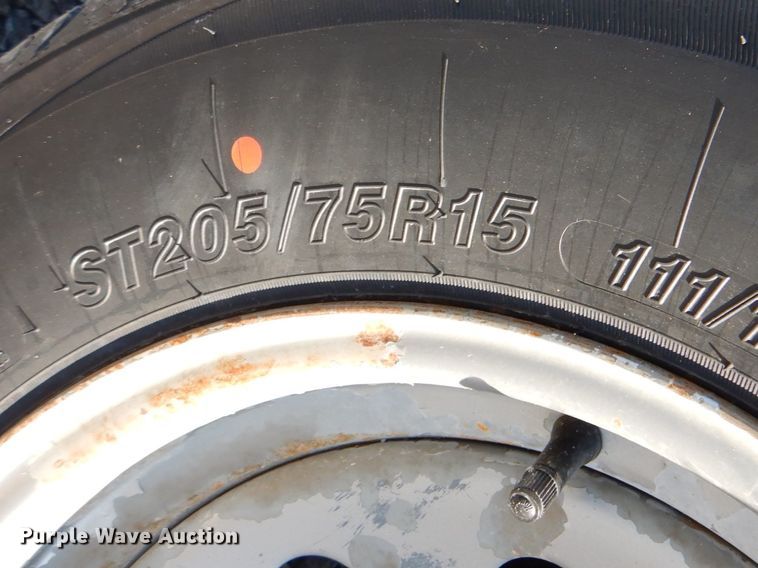 image for item HX9185 2011 C&M utility trailer