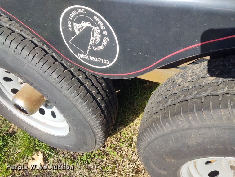 image for item IK9248 2010 Kwik Load  car trailer