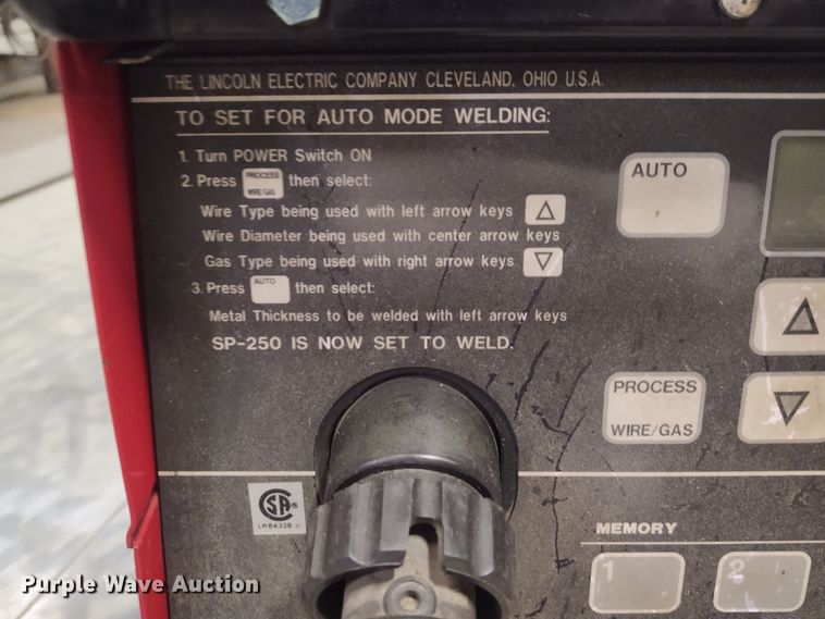 image for item IK9250 Lincoln Idealarc SP-250  welder