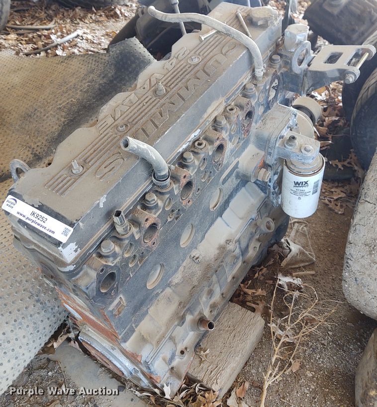 image for item IK9252 Cummins six cylinder diesel engine