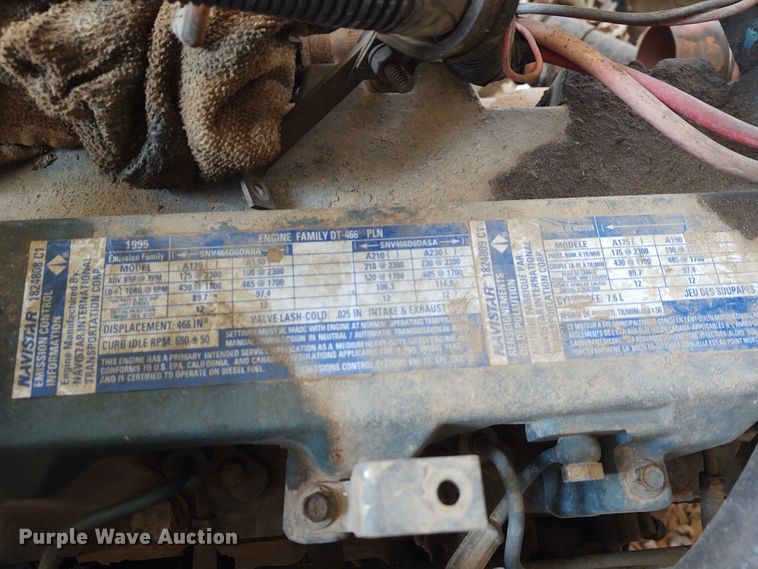 image for item IK9253 International DT466 7.6L diesel engine core