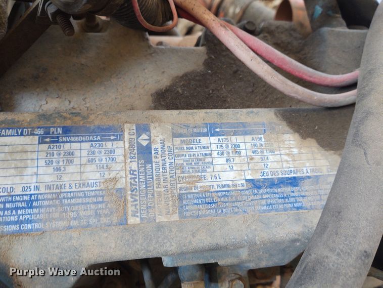 image for item IK9253 International DT466 7.6L diesel engine core