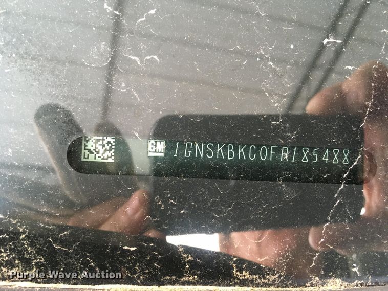 image for item IN9999 2015 Chevrolet Tahoe LT  SUV