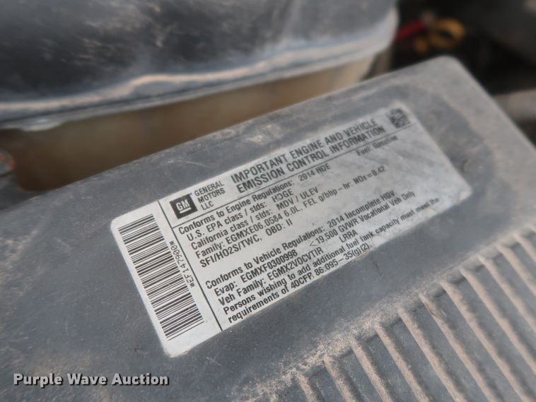 image for item IO9042 2014 Chevrolet Silverado 3500HD  utility bed pickup truck