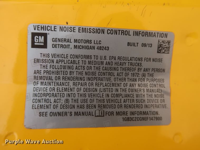 image for item IO9042 2014 Chevrolet Silverado 3500HD  utility bed pickup truck