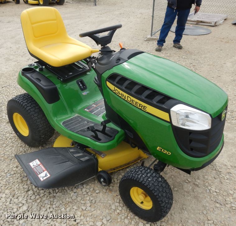 image for item IP9213 John Deere E120  lawn mower