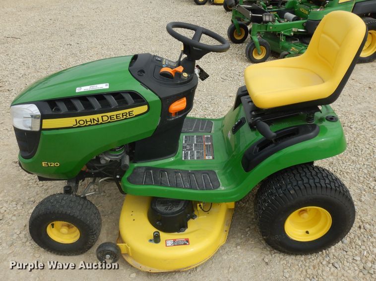 image for item IP9213 John Deere E120  lawn mower
