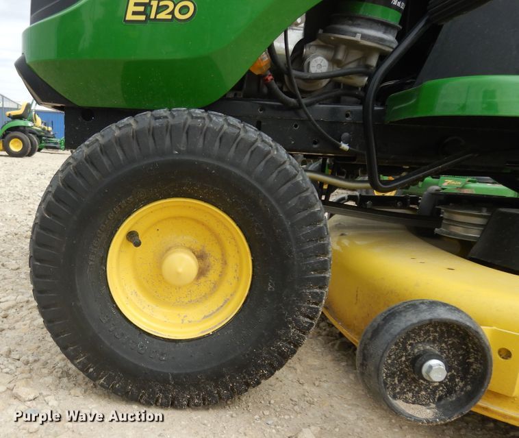 image for item IP9213 John Deere E120  lawn mower