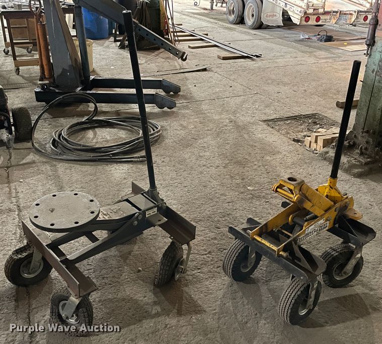 image for item IR9775 (2) elevated floor jacks