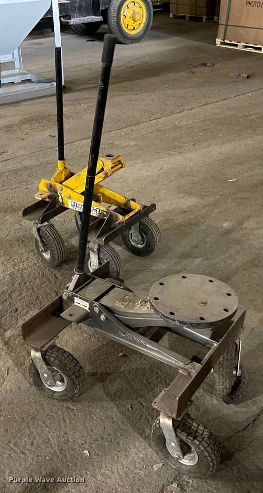 image for item IR9775 (2) elevated floor jacks