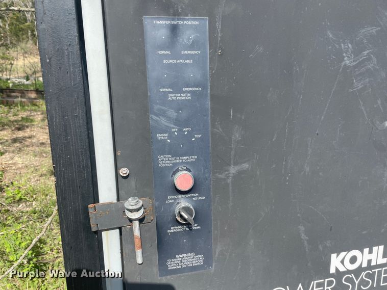 image for item IR9842 Kohler Power Systems 12RZ  generator