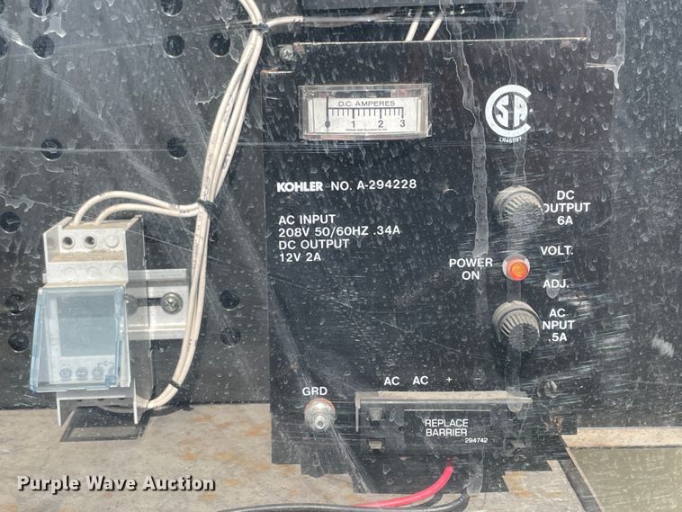 image for item IR9842 Kohler Power Systems 12RZ  generator