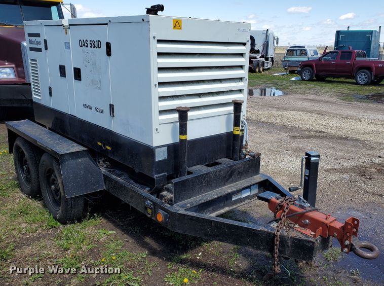 image for item IX9238 2006 Atlas Copco QAS 58 JDS-T2  generator