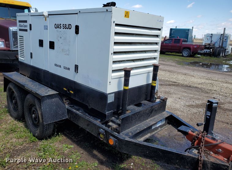 image for item IX9238 2006 Atlas Copco QAS 58 JDS-T2  generator