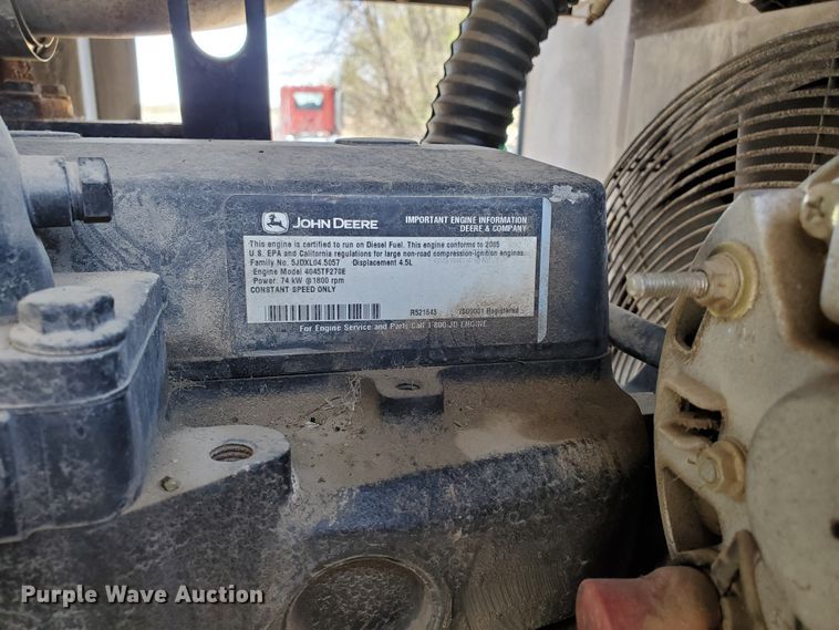 image for item IX9238 2006 Atlas Copco QAS 58 JDS-T2  generator