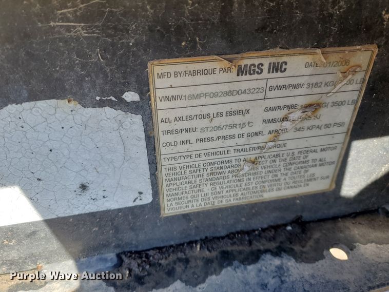 image for item IX9238 2006 Atlas Copco QAS 58 JDS-T2  generator