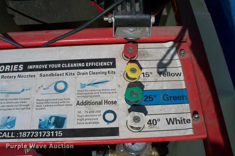 image for item IX9243 Suihe Blue Viper hot pressure washer