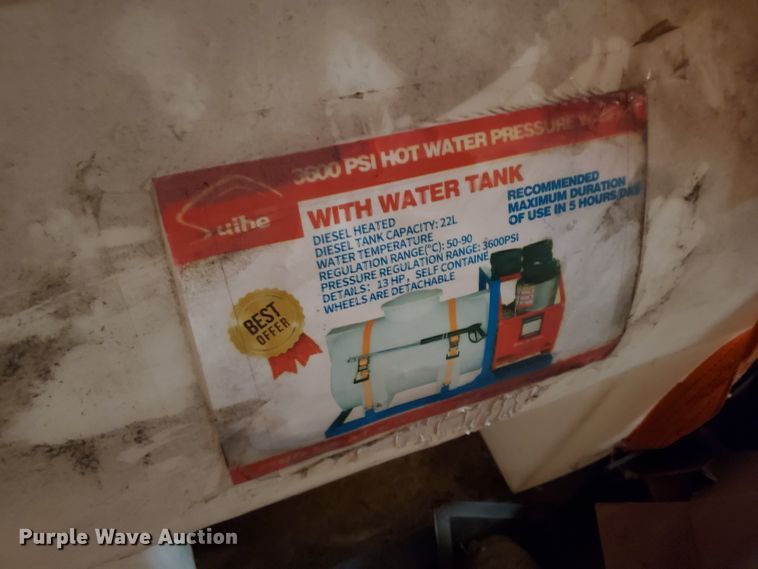 image for item IX9243 Suihe Blue Viper hot pressure washer