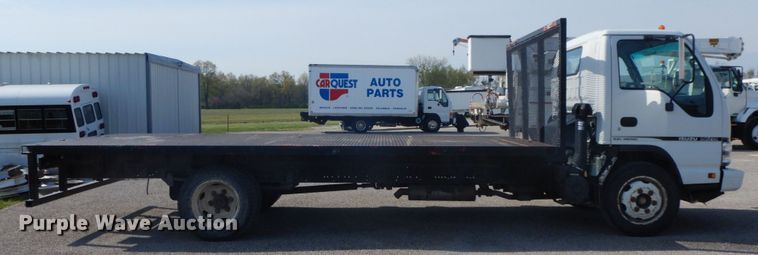 image for item IX9494 2006 Isuzu NQR  flatbed truck