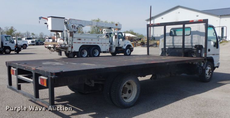 image for item IX9494 2006 Isuzu NQR  flatbed truck