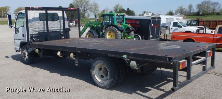 image for item IX9494 2006 Isuzu NQR  flatbed truck