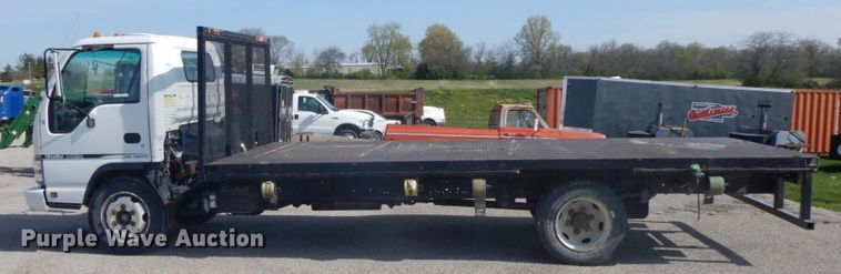 image for item IX9494 2006 Isuzu NQR  flatbed truck