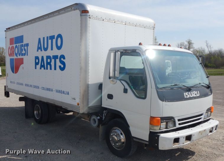 image for item IX9495 2001 Isuzu NPR  box truck