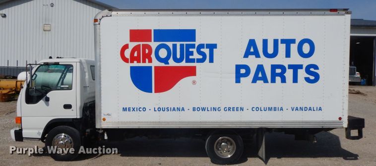 image for item IX9495 2001 Isuzu NPR  box truck