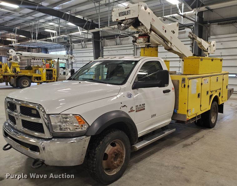 image for item IX9768 2013 Dodge Ram 5500HD  bucket truck