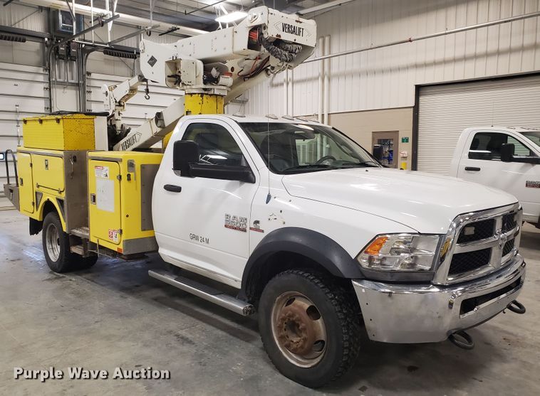 image for item IX9768 2013 Dodge Ram 5500HD  bucket truck