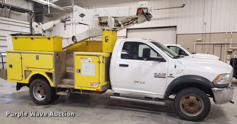image for item IX9768 2013 Dodge Ram 5500HD  bucket truck