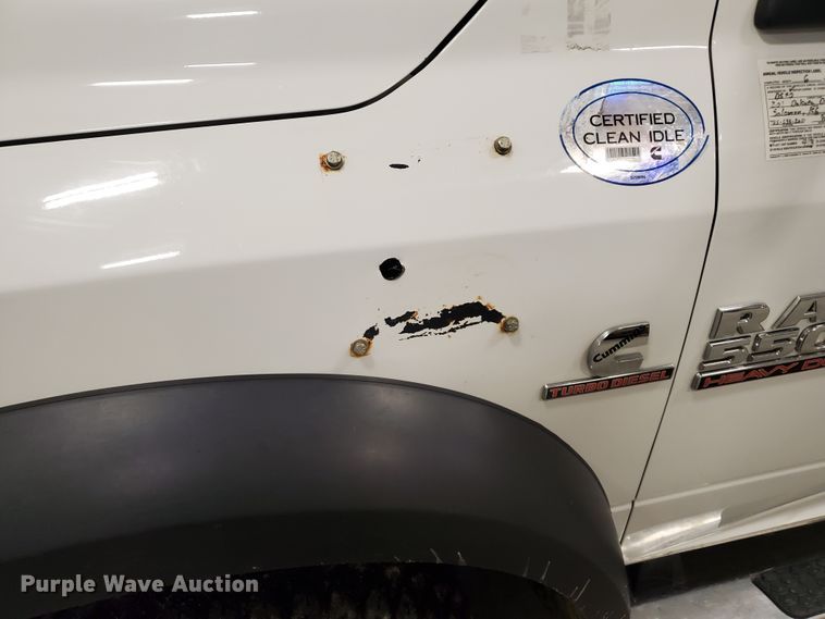 image for item IX9768 2013 Dodge Ram 5500HD  bucket truck