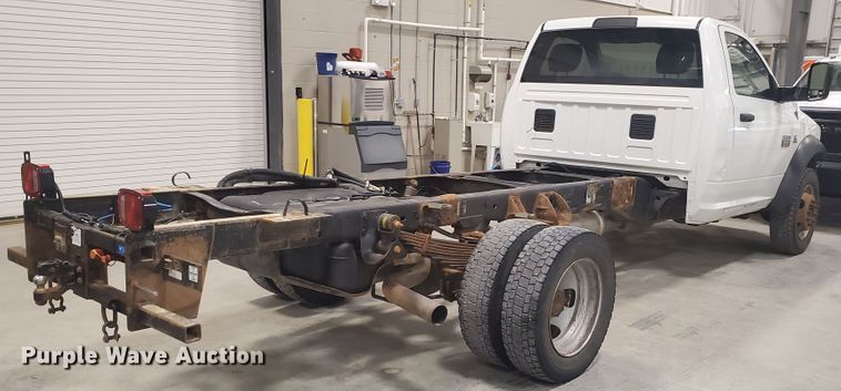 image for item IX9769 2012 Dodge Ram 5500HD  truck cab and chassis