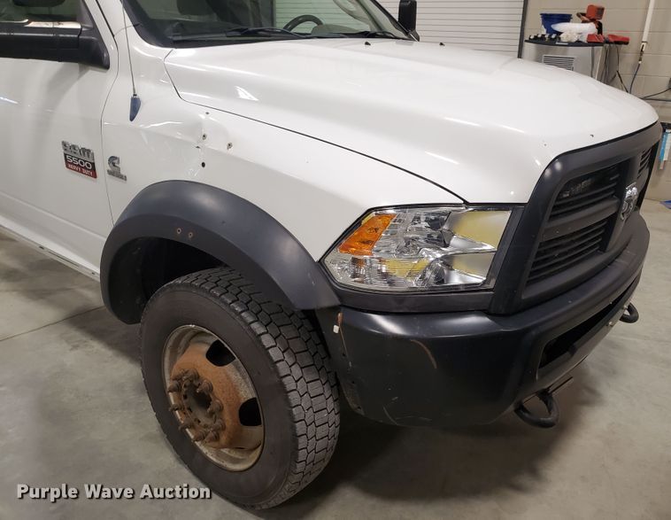 image for item IX9769 2012 Dodge Ram 5500HD  truck cab and chassis