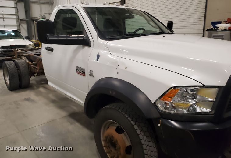 image for item IX9769 2012 Dodge Ram 5500HD  truck cab and chassis
