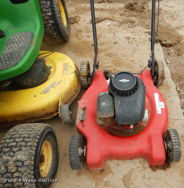 image for item IY9476 (2) lawn mowers