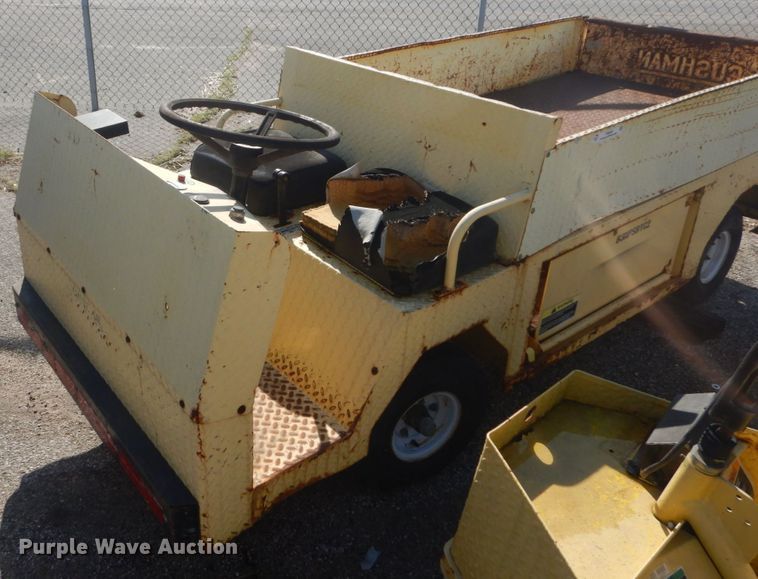 image for item IY9588 (2) Cushman utility carts