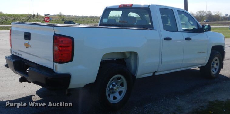 image for item IY9621 2016 Chevrolet Silverado 1500  Double Cab pickup truck