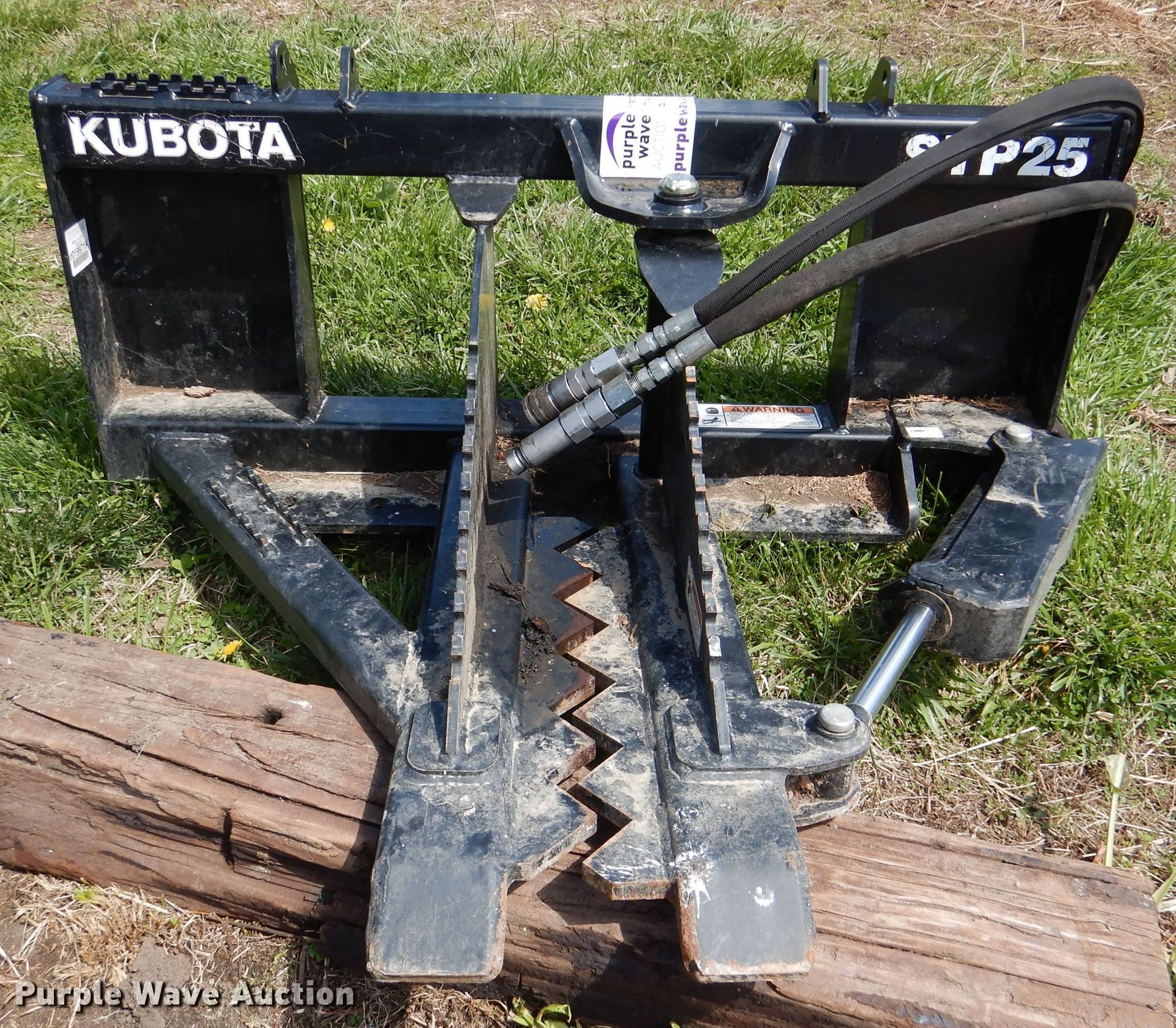 Kubota STP25 skid steer tree puller in Harveyville, KS Item DL2956