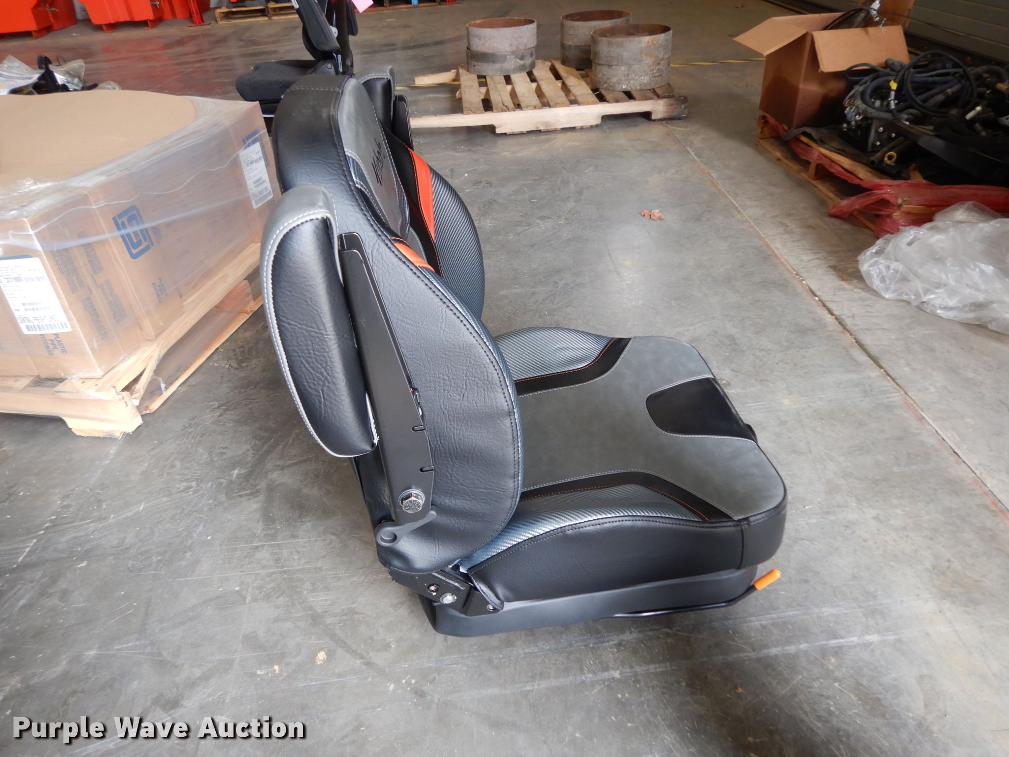 Kubota M5 air ride seat in Grapevine, TX Item HR9687 sold Purple Wave