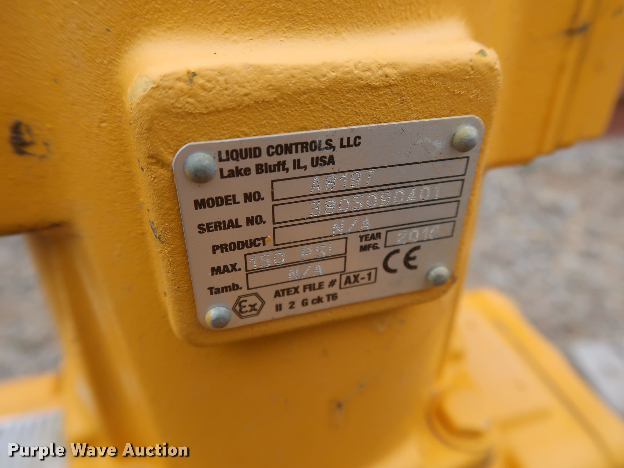 Liquid Controls M251 transfer pump in Oklahoma City, OK Item HW9395