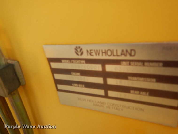 image for item DF2652 2001 New Holland LB75B  backhoe