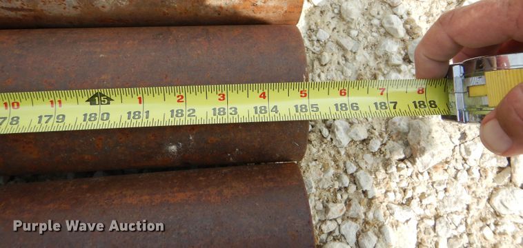 image for item DF2669 (8) 15'5"L x 4" diameter pipes
