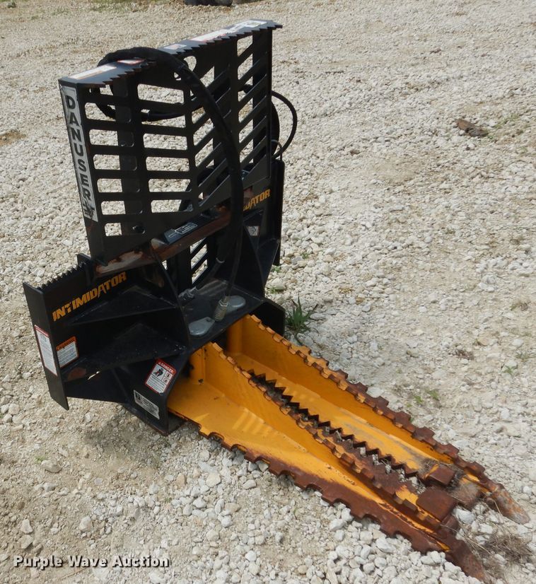 image for item DF2672 Danuser Intimadator skid steer tree/post puller