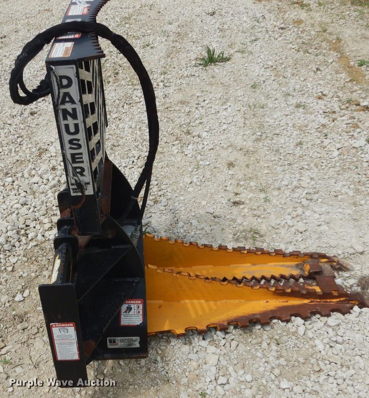 image for item DF2672 Danuser Intimadator skid steer tree/post puller