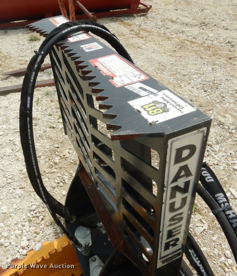image for item DF2672 Danuser Intimadator skid steer tree/post puller