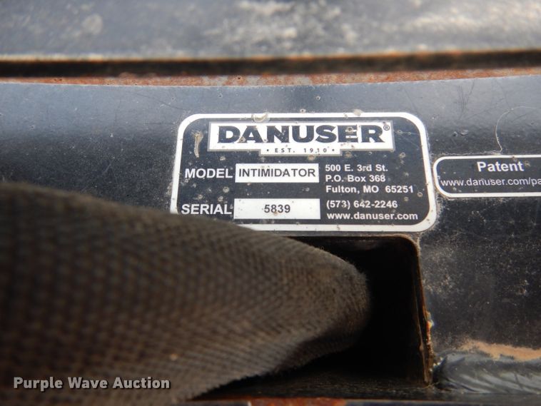 image for item DF2672 Danuser Intimadator skid steer tree/post puller